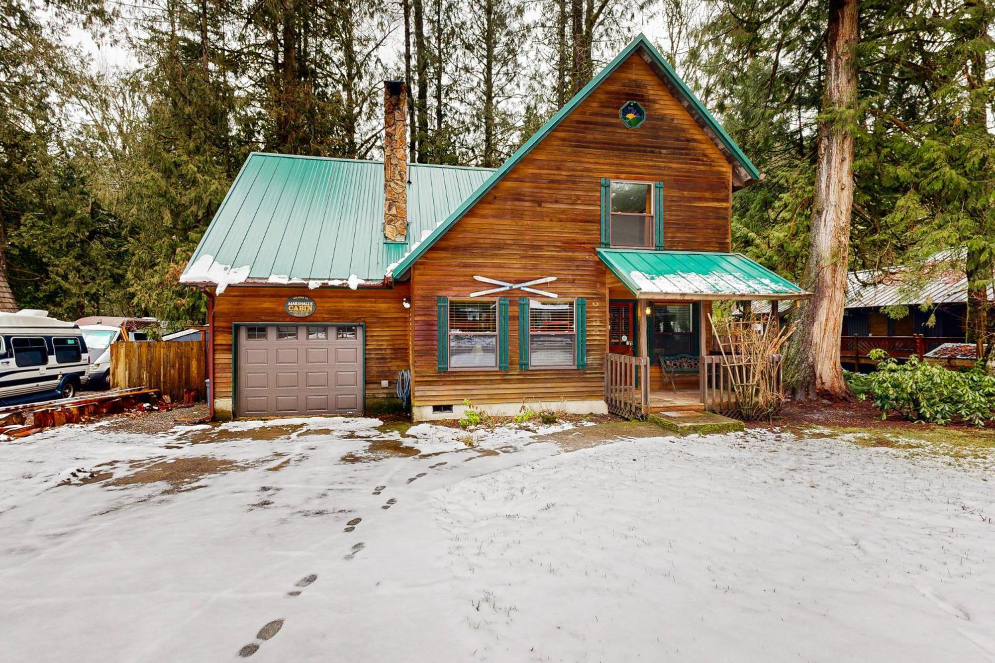 Marshall'S Cabin In Rhododendron Welches Eksteriør billede